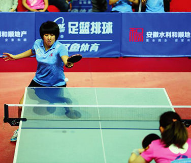 8戰(zhàn)8勝驚艷蚌埠 三八婦樂勇奪女乒甲A排位賽第一