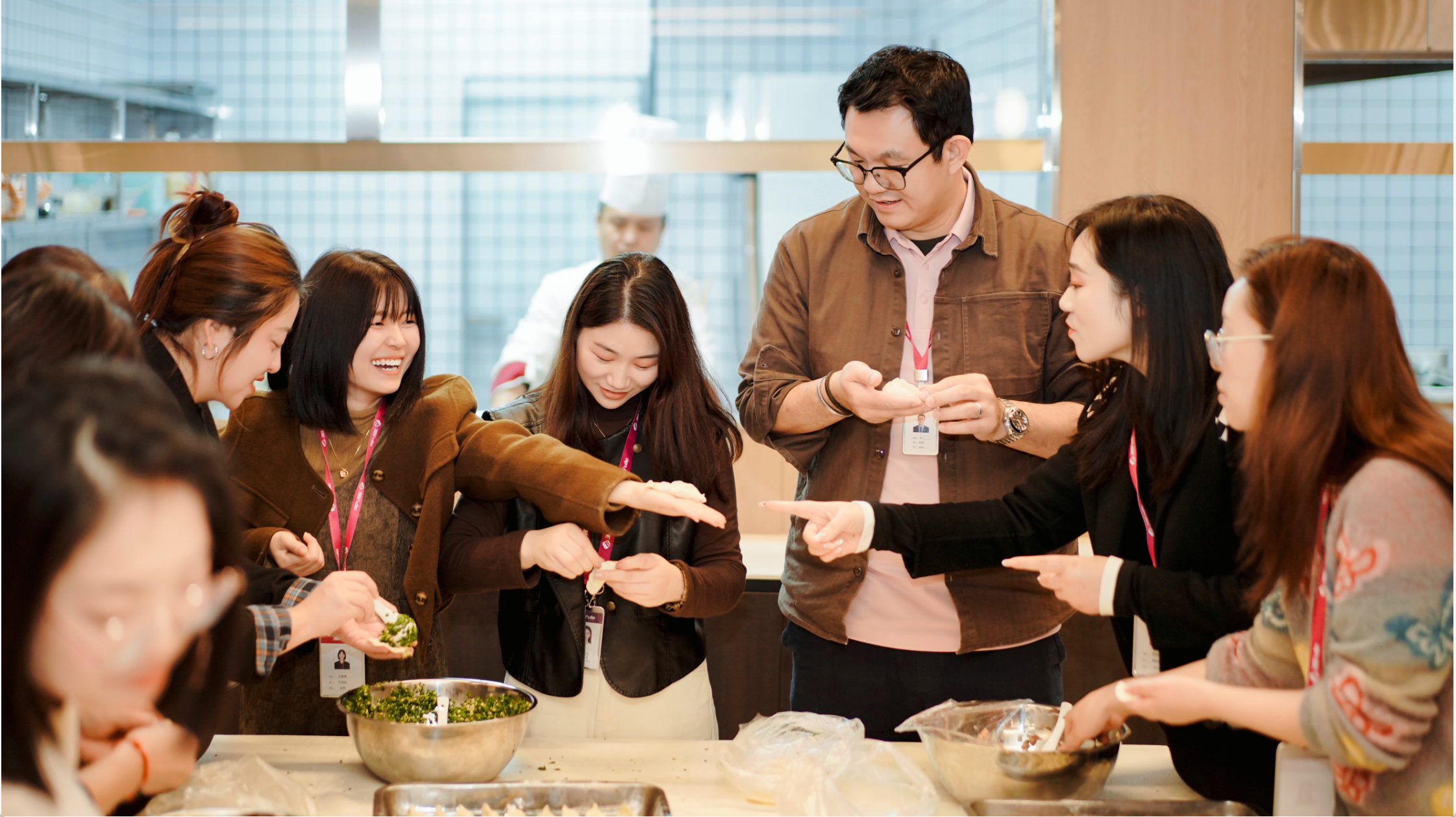 共迎冬始，歲月向暖！三八婦樂家人們奏響冬日暖心“餃”響曲～